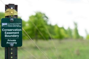 and Conservation Easement Sign_Credit USDA