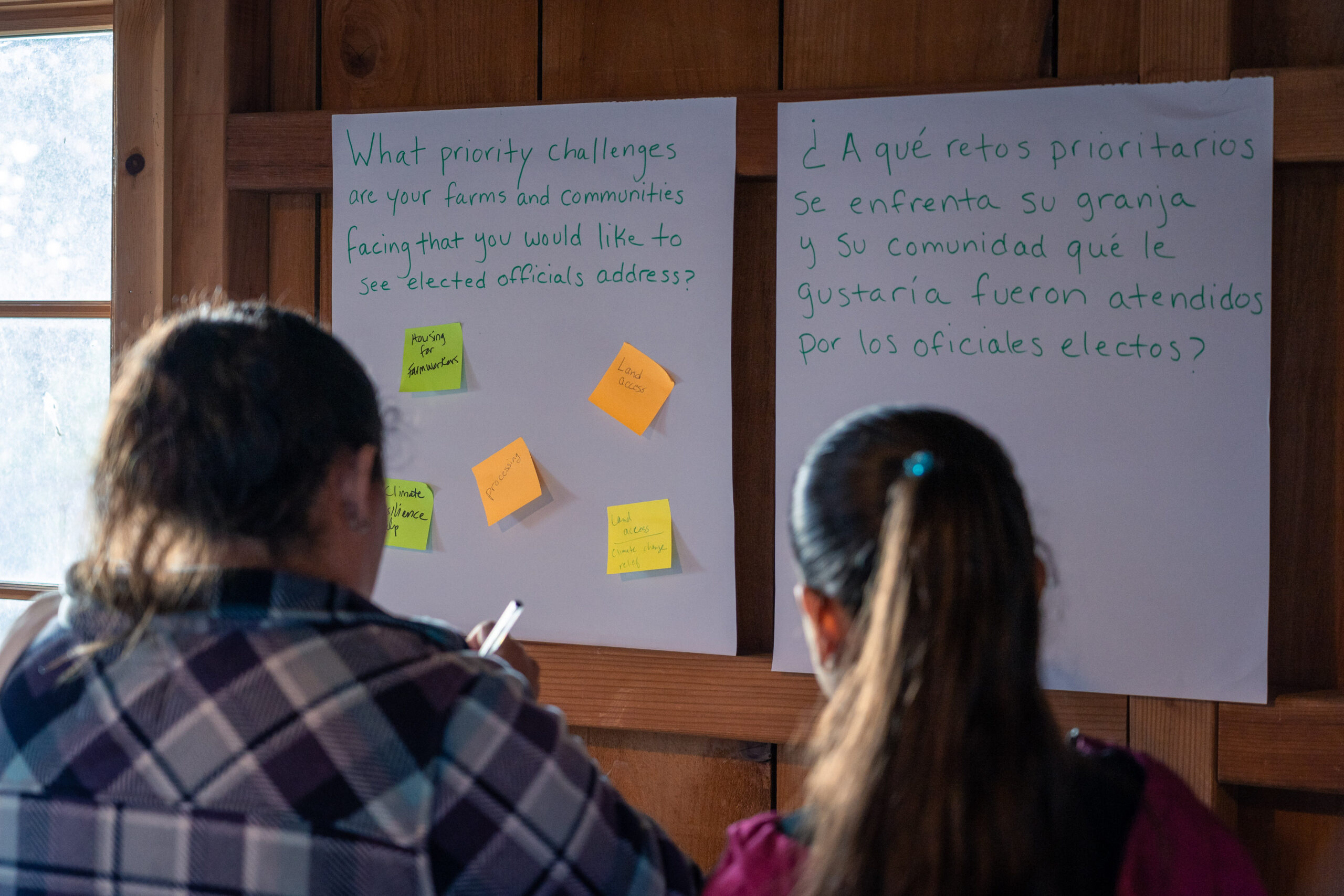 These California womxn in agriculture brainstorm new approaches to their building power and support.