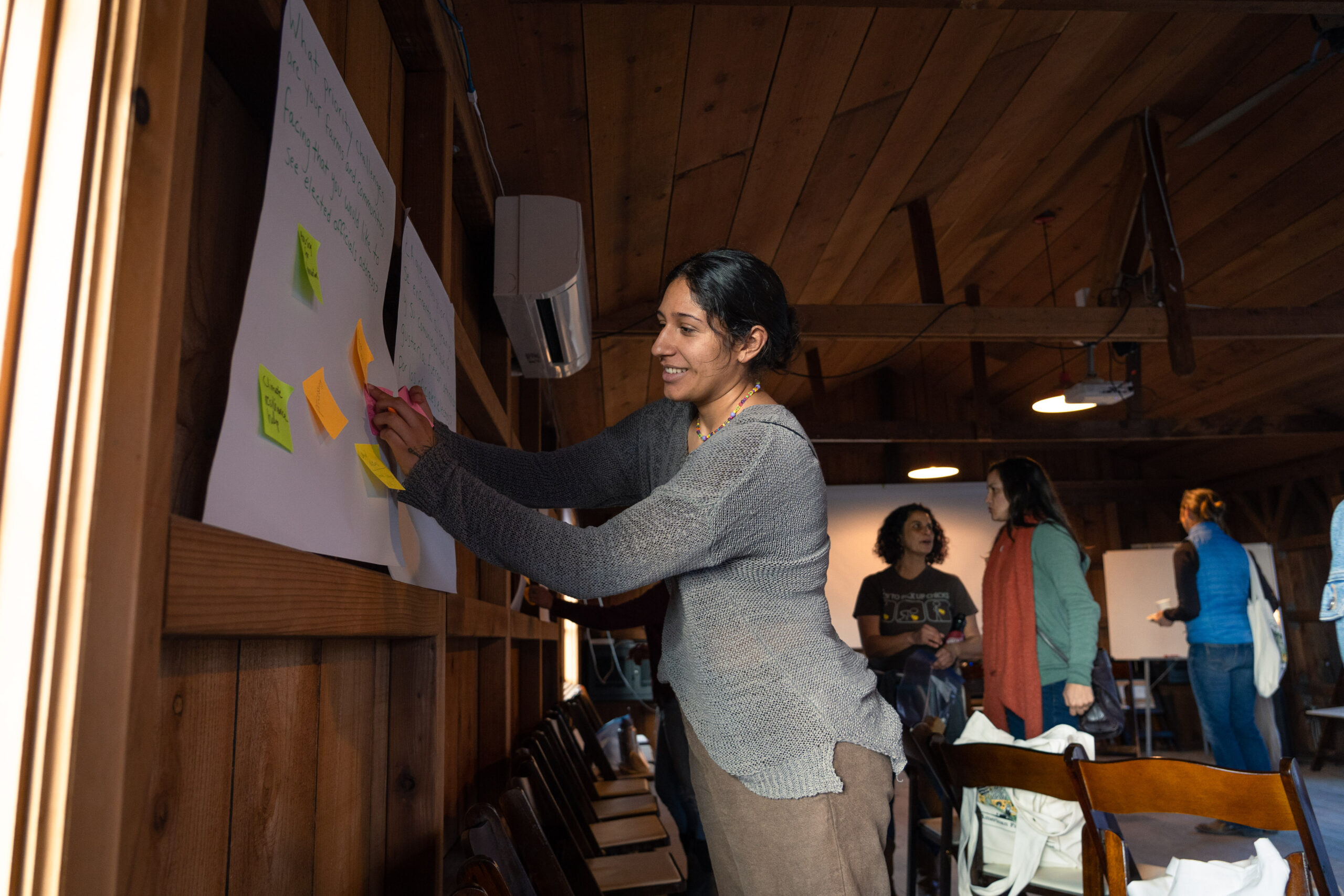 Panel of womxn in California agriculture discuss how to move forward with progress.