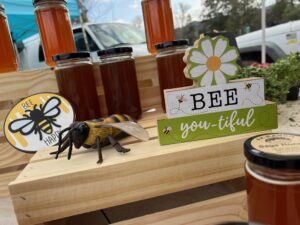 honey sold on the farm