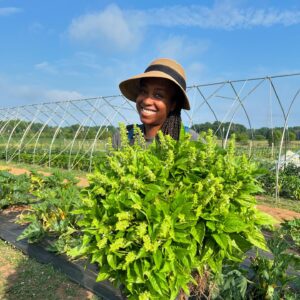 Saphan Pickett, farmer and owner of Grow Folk Urban Farmhouse.