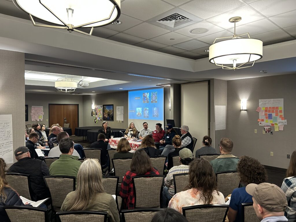 The role-playing exercise was very well received by Navigators. It helped highlight the realities of a farm transfer conversation. Photo by Brooks Lamb.