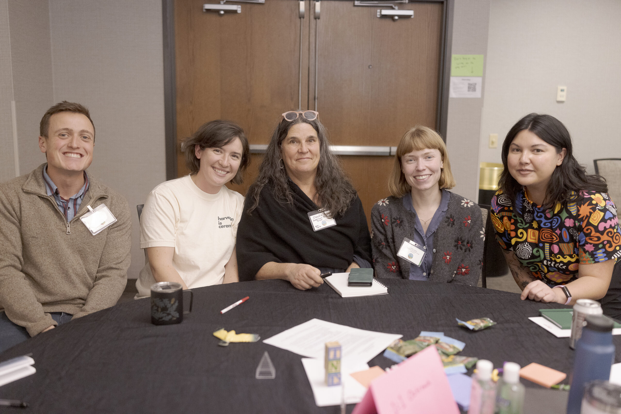 Claudia Kenny, center, with several other Navigators during the training. Photo by Scott Stephen Ball.